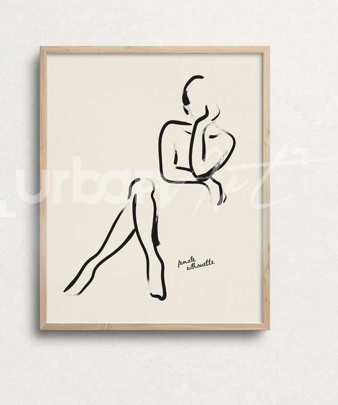 Set Poster Boho Abstract