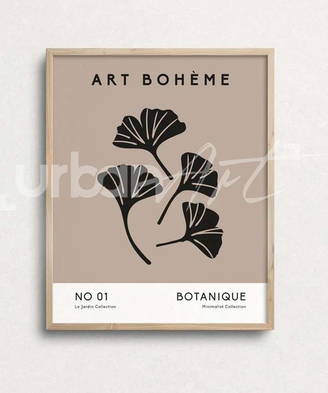 Set Poster Boho Abstract