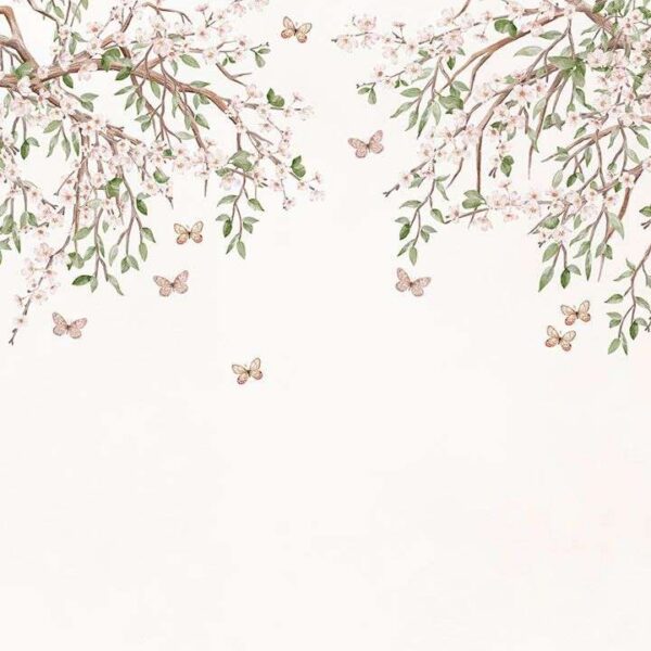 Papier Peint Panoramique Blooming Blossom