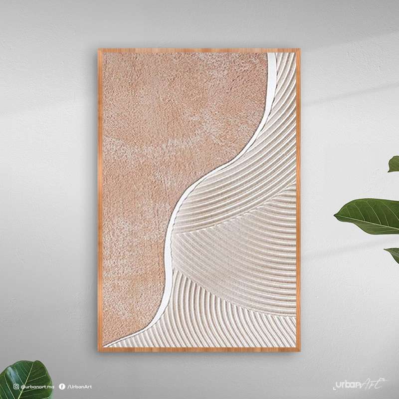 Tableau Texturé Abstrait