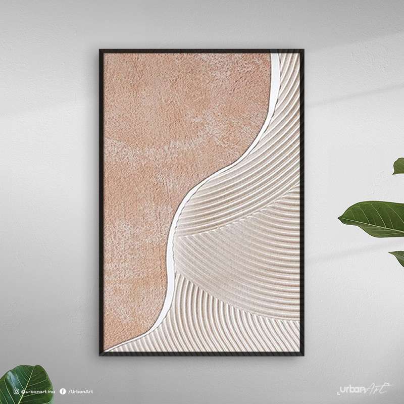Tableau Texturé Abstrait