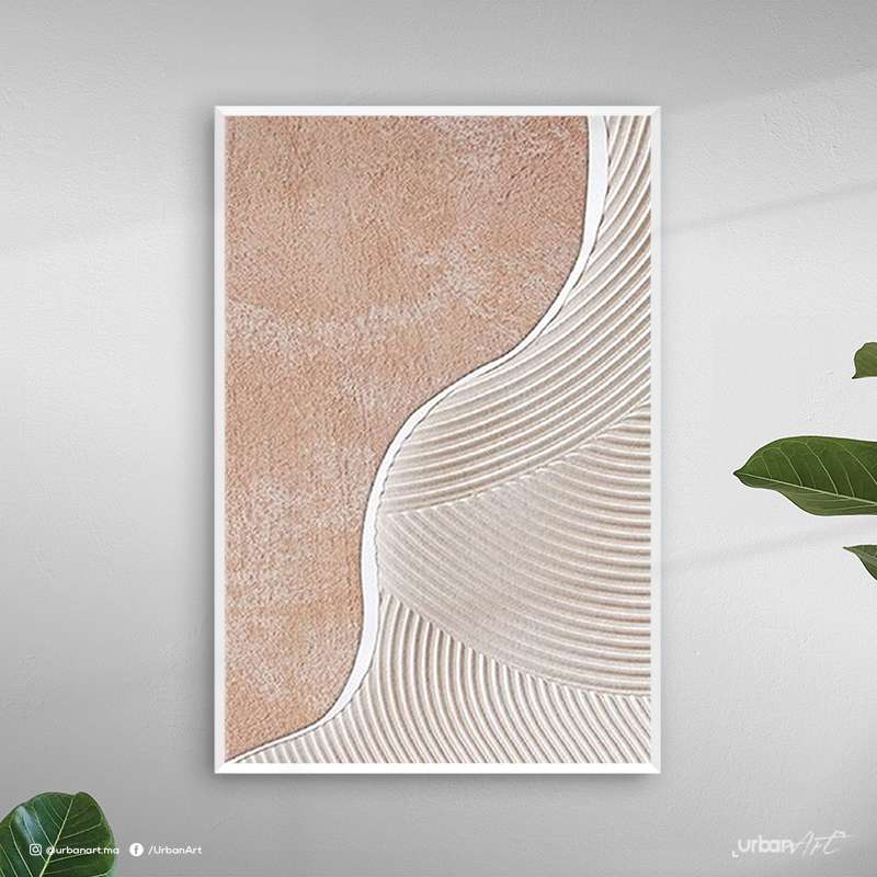 Tableau Texturé Abstrait