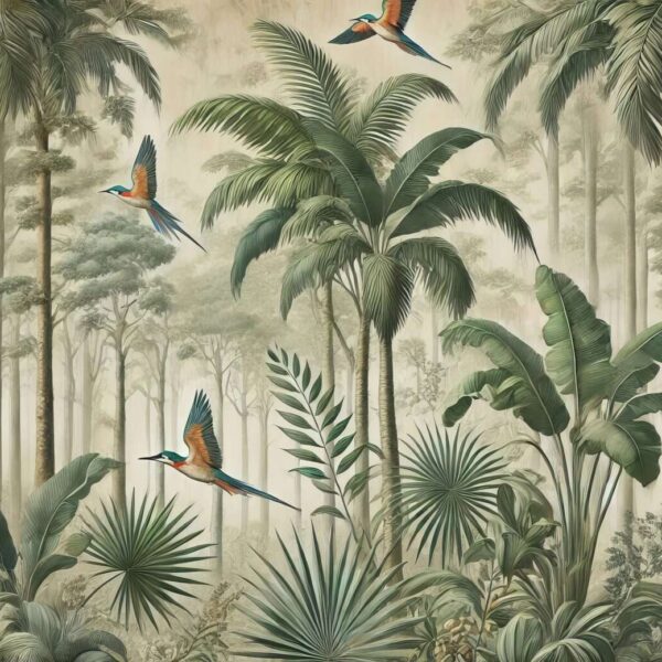 Papier peint Murale oiseaux