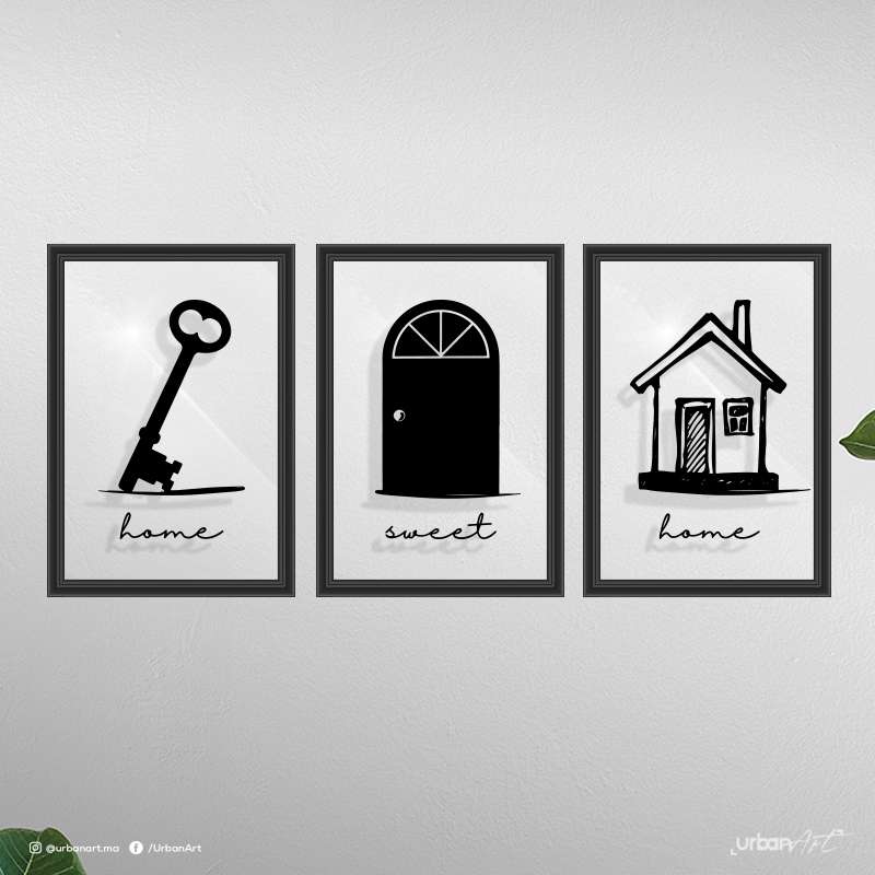 Poster Sur Verre Home