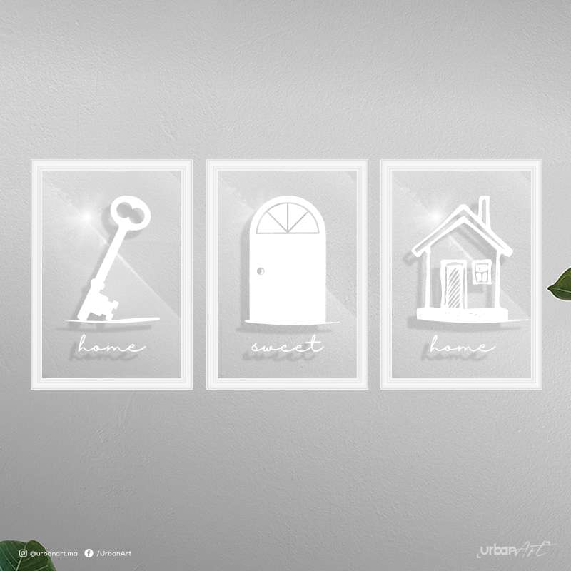 Poster Sur Verre Home