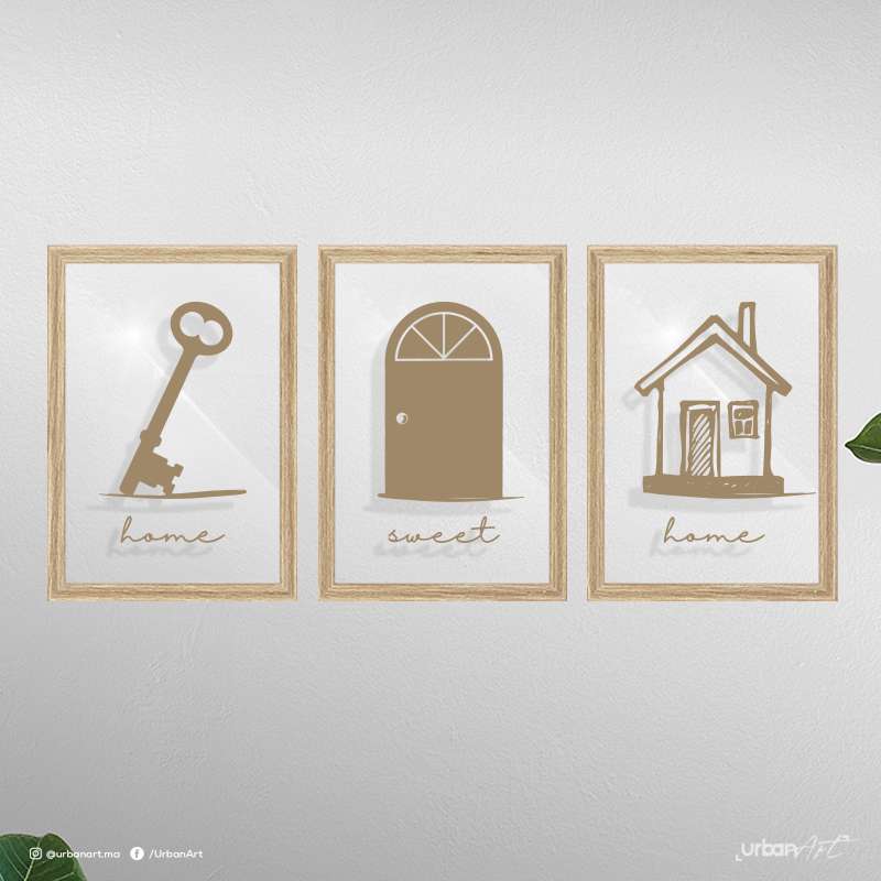Poster Sur Verre Home