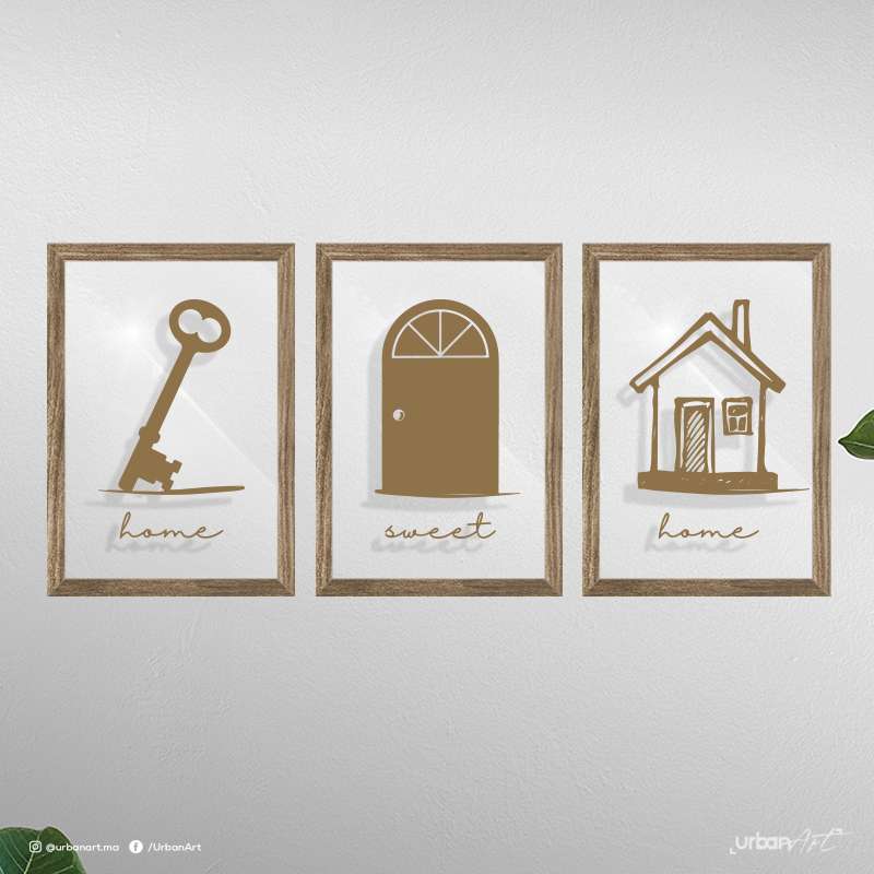Poster Sur Verre Home