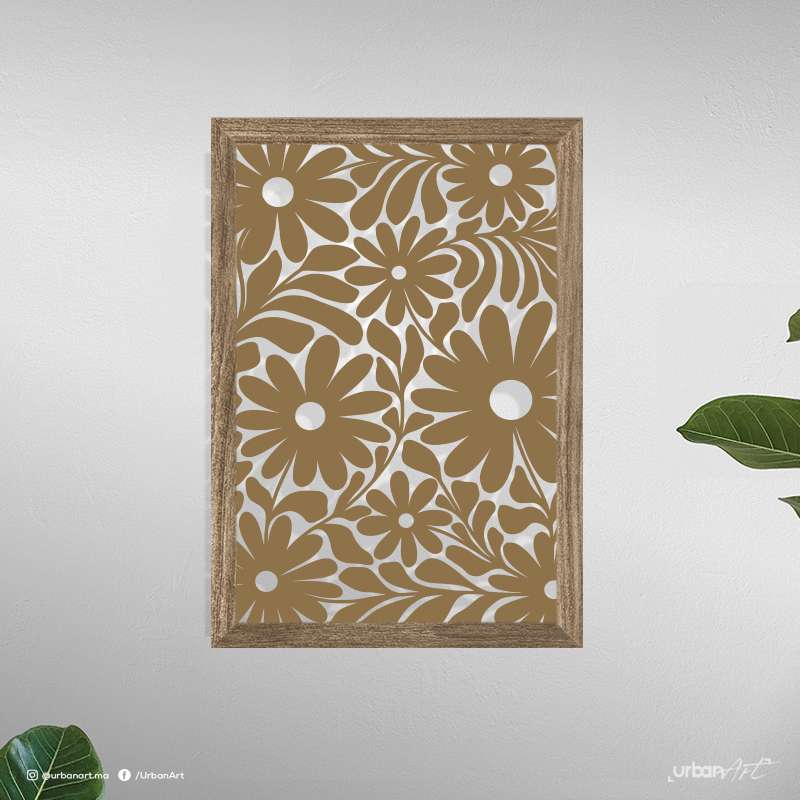 Poster Sur Verre Chrysanthème