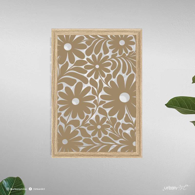 Poster Sur Verre Chrysanthème