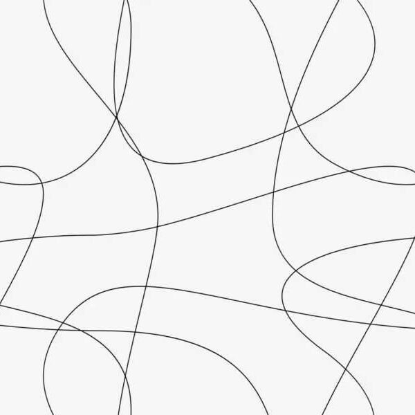 Papier peint ligne noire