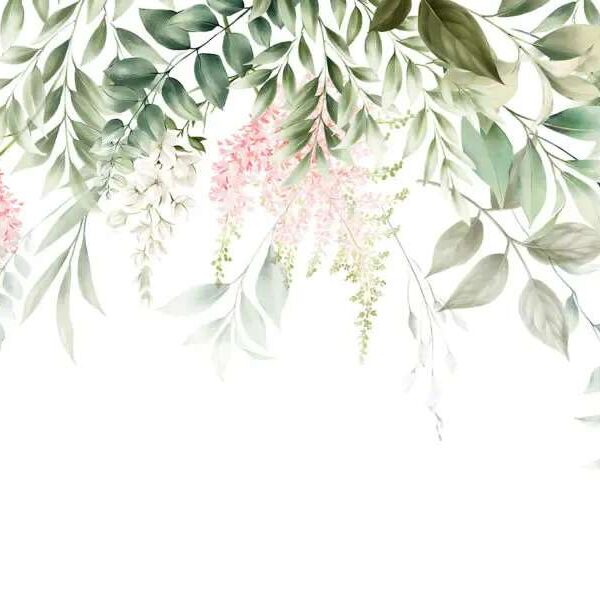 Papier peint Fleurs délicates