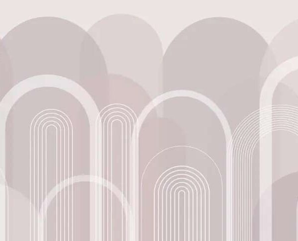 Papier peint Fond blanc et gris avec des lignes blanches