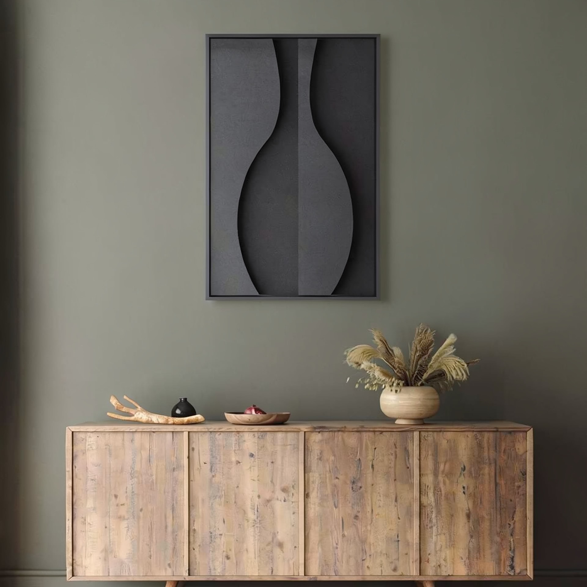 Tableau-3D-Peinture-Noir-3