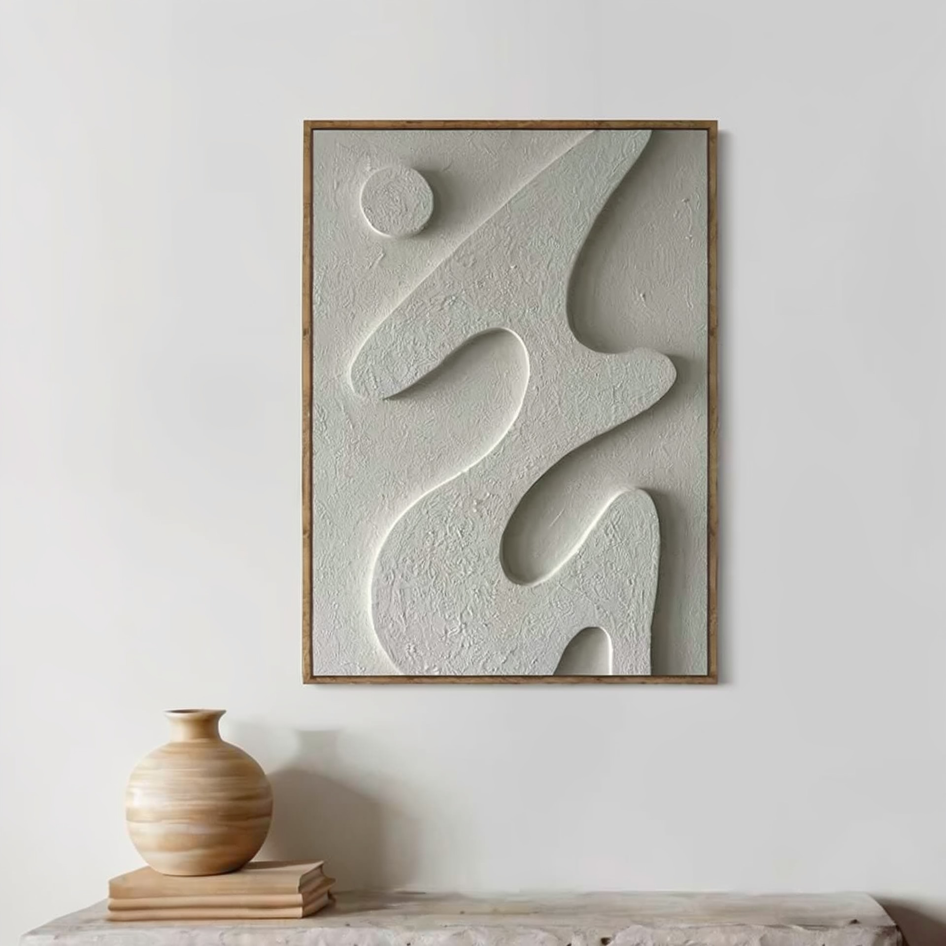 Tableau-3d-Texture-Beige