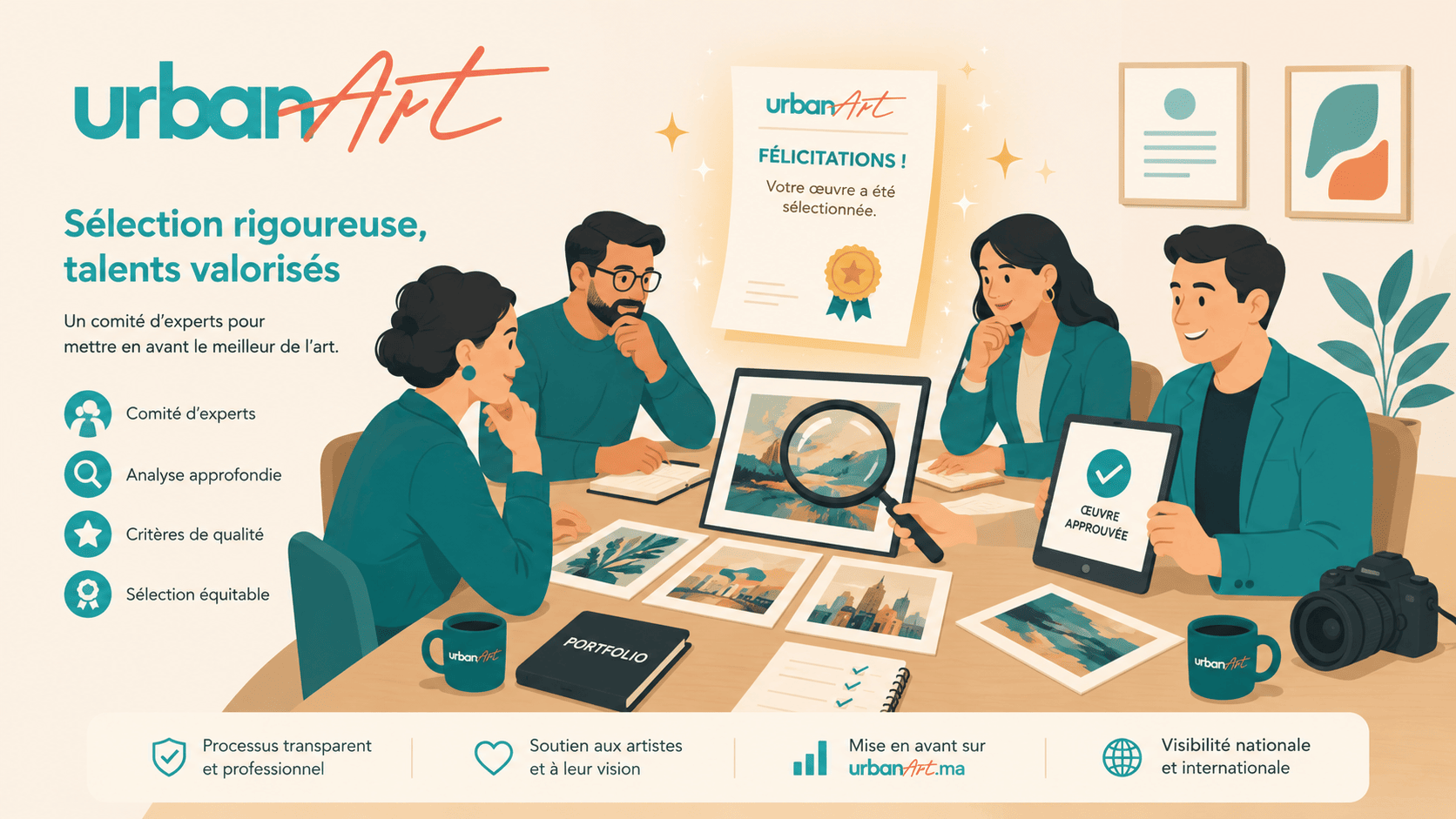 Client achetant une œuvre sur UrbanArt