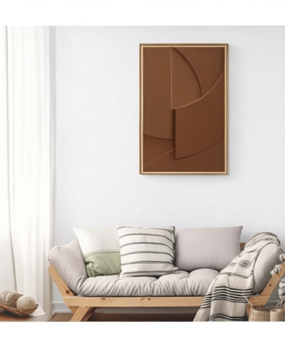 TABLEAUX_ABSTRAIT_3D_Marron