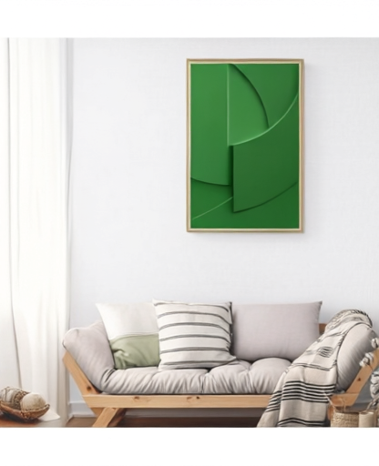 TABLEAUX_ABSTRAIT_3D_green