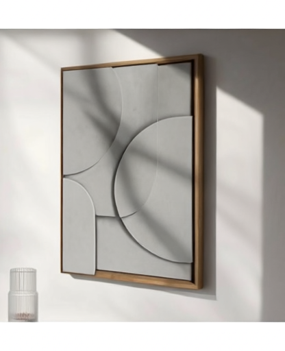 Tableau_3D_Geometrique_Beige_Greige