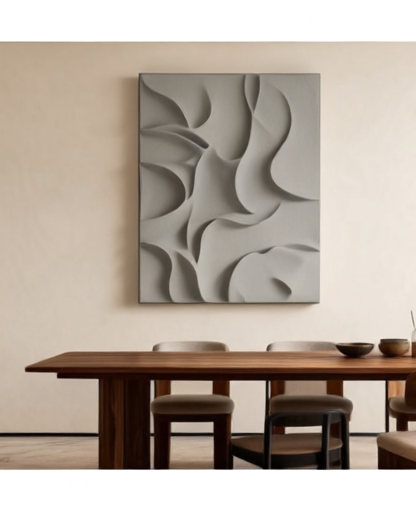 Tableau_3D_Sculpture_murale_abstraite_Greige