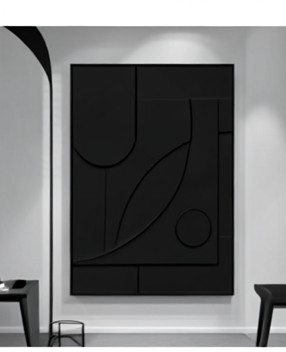 Tableau_3D_peinture_Black