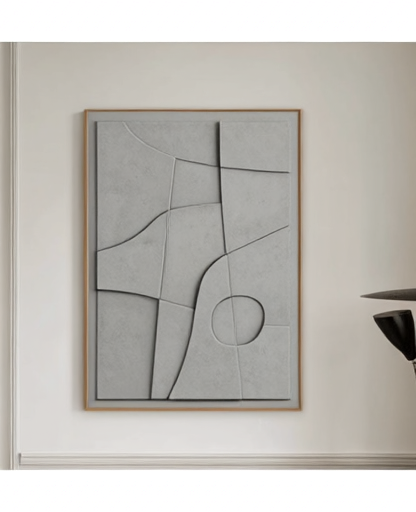 Tableau_Art_mural_texture_3D_marron_Greige