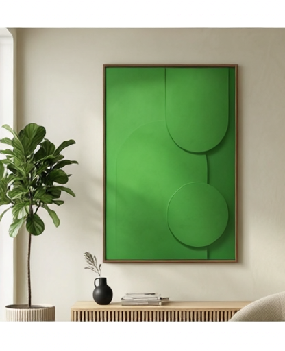 Tableau_en_relief_3D_fabriquee_a_la_main_green