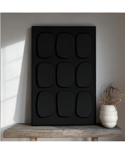 Tableau_relief_3D_Blanc_Black