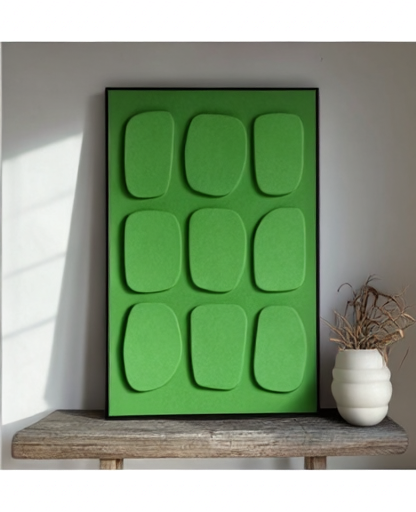 Tableau_relief_3D_Blanc_green