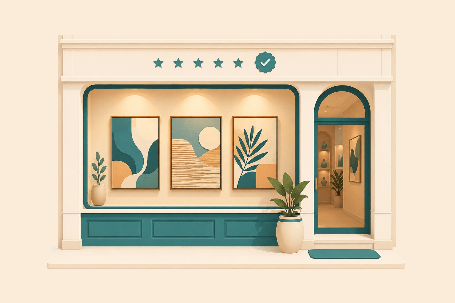 E-commerce professionnel — une boutique fiable et soigneusement présentée