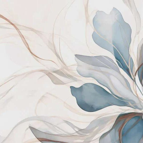 Papier peint Gros plan sur une fleur