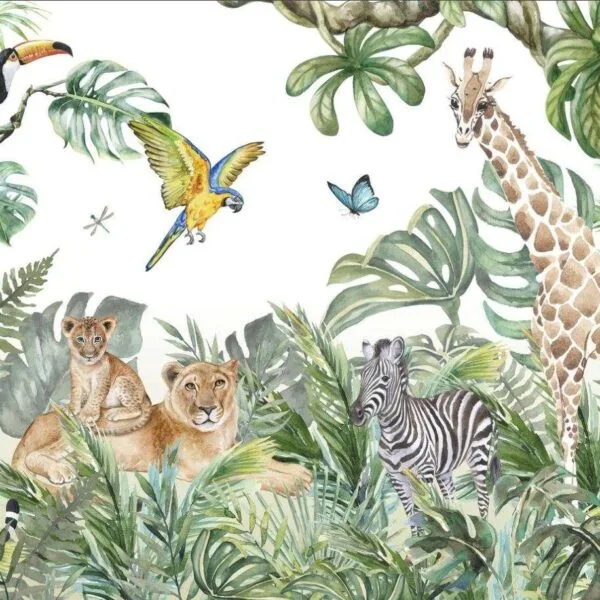 Papier Peint Jungle Kingdom