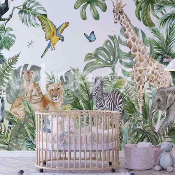 Papier Peint Jungle Kingdom