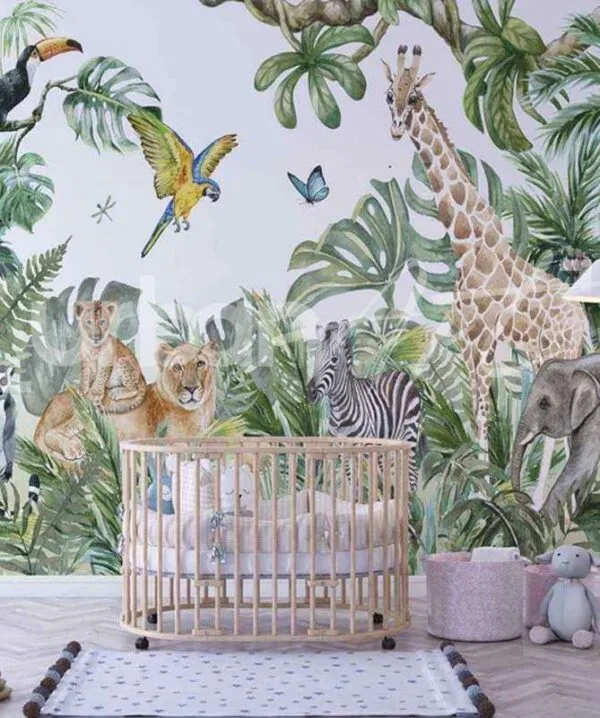 Papier Peint Jungle Kingdom