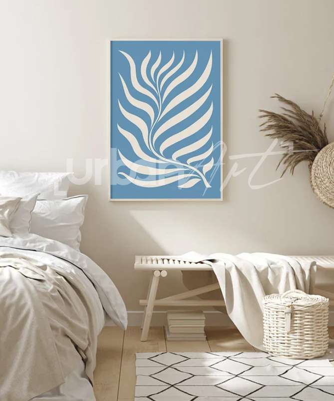 set-poster-bleu-clair-estampes-matisse-5 Set Poster bleu clair estampes Matisse