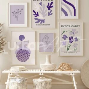 Set Poster Matisse galerie lilas