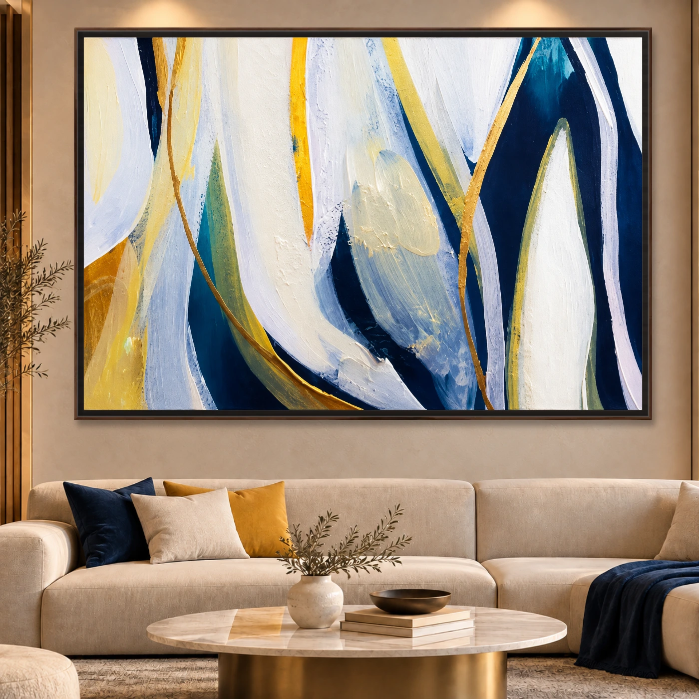 Tableau abstrait Art contemporain Variation 226210 Mockup Tableau abstrait Art contemporain Variation 226210 Mockup