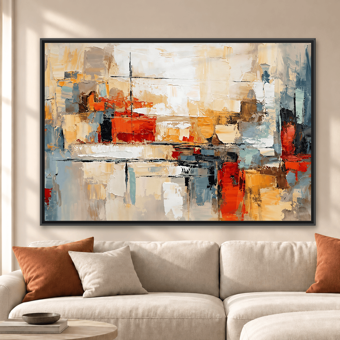Tableau Abstrait Art moderne Variation 210809 Mockup