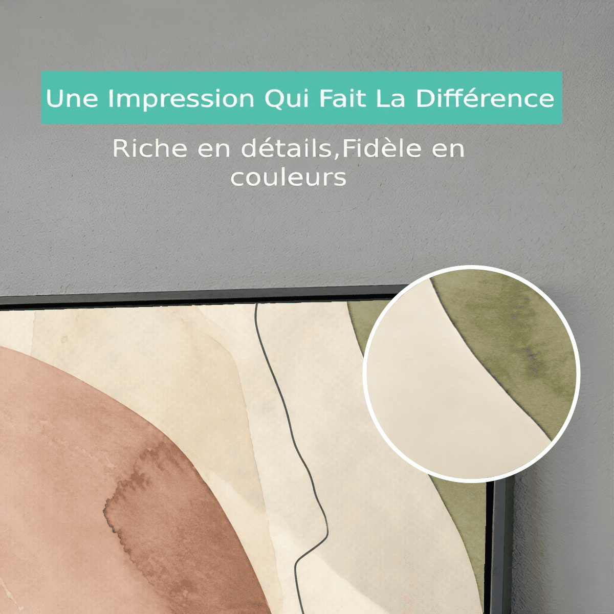 Tableau Abstrait Beige terre Premium View Tableau Abstrait Beige terre Premium View