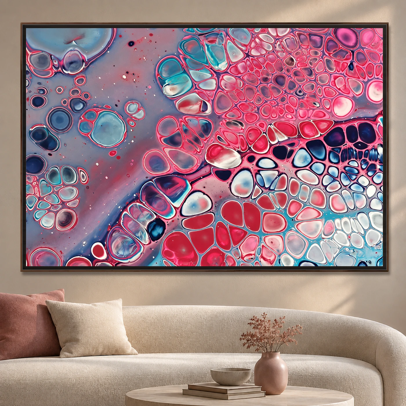 Tableau Abstrait Bubble aquarelle Variation 229477 Mockup Tableau Abstrait Bubble aquarelle Variation 229477 Mockup