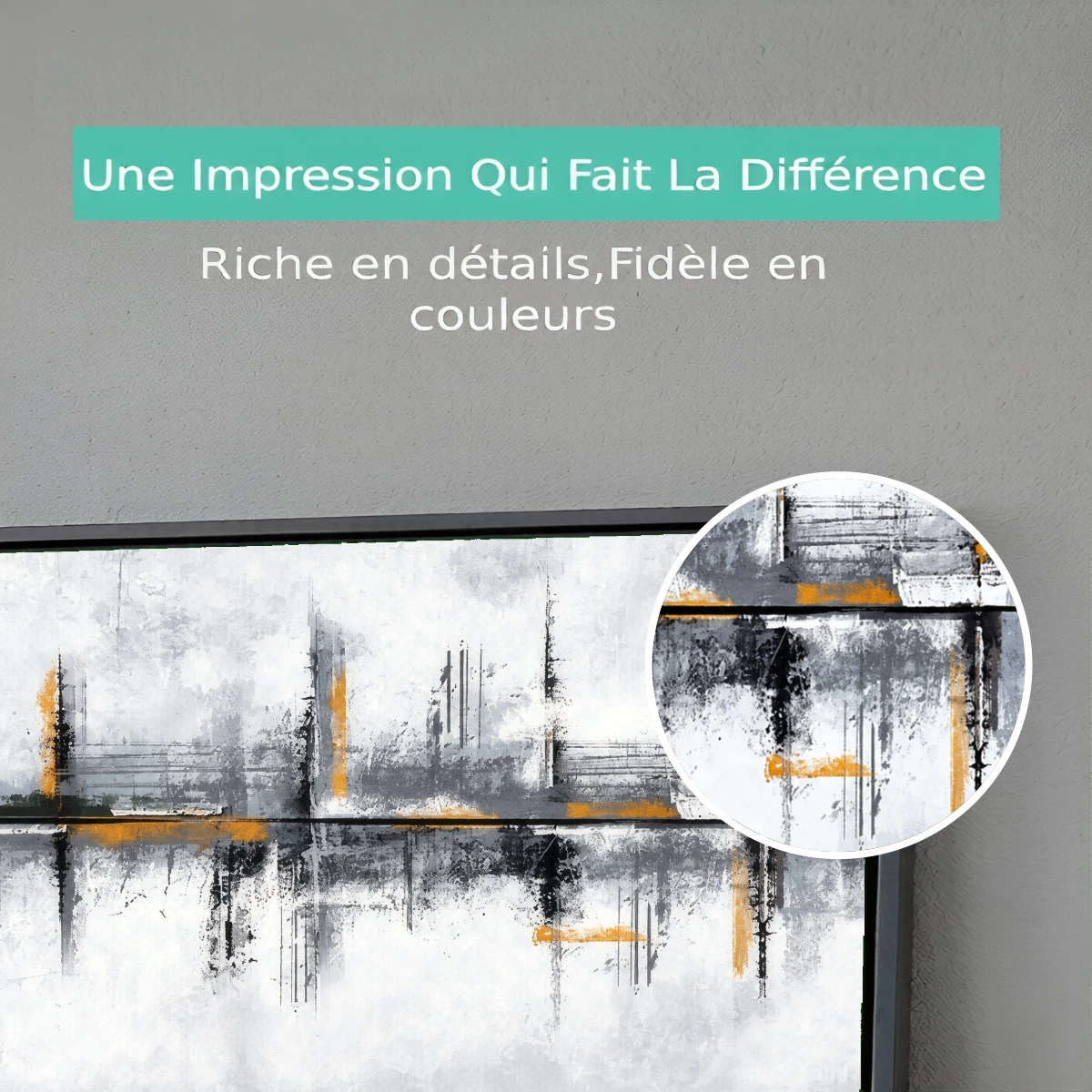 Tableau Abstrait city Premium View Tableau Abstrait city Premium View