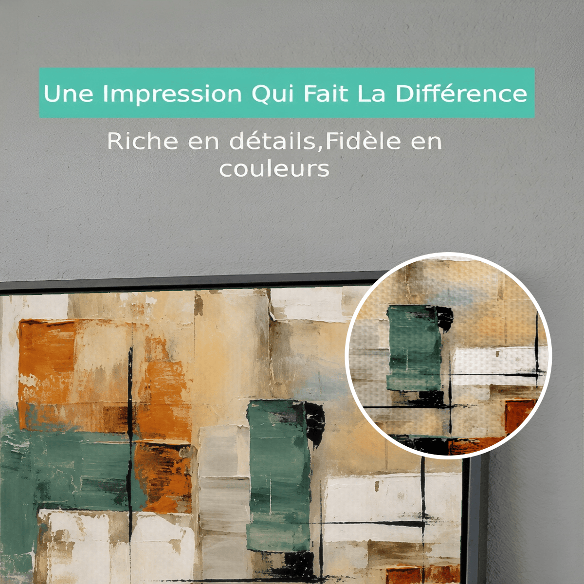 Tableau Abstrait minimalist VF Premium View