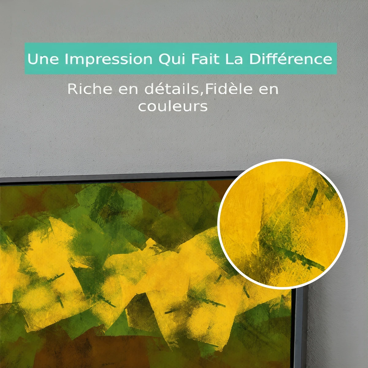 Tableau abstrait moss Premium View Tableau abstrait moss Premium View