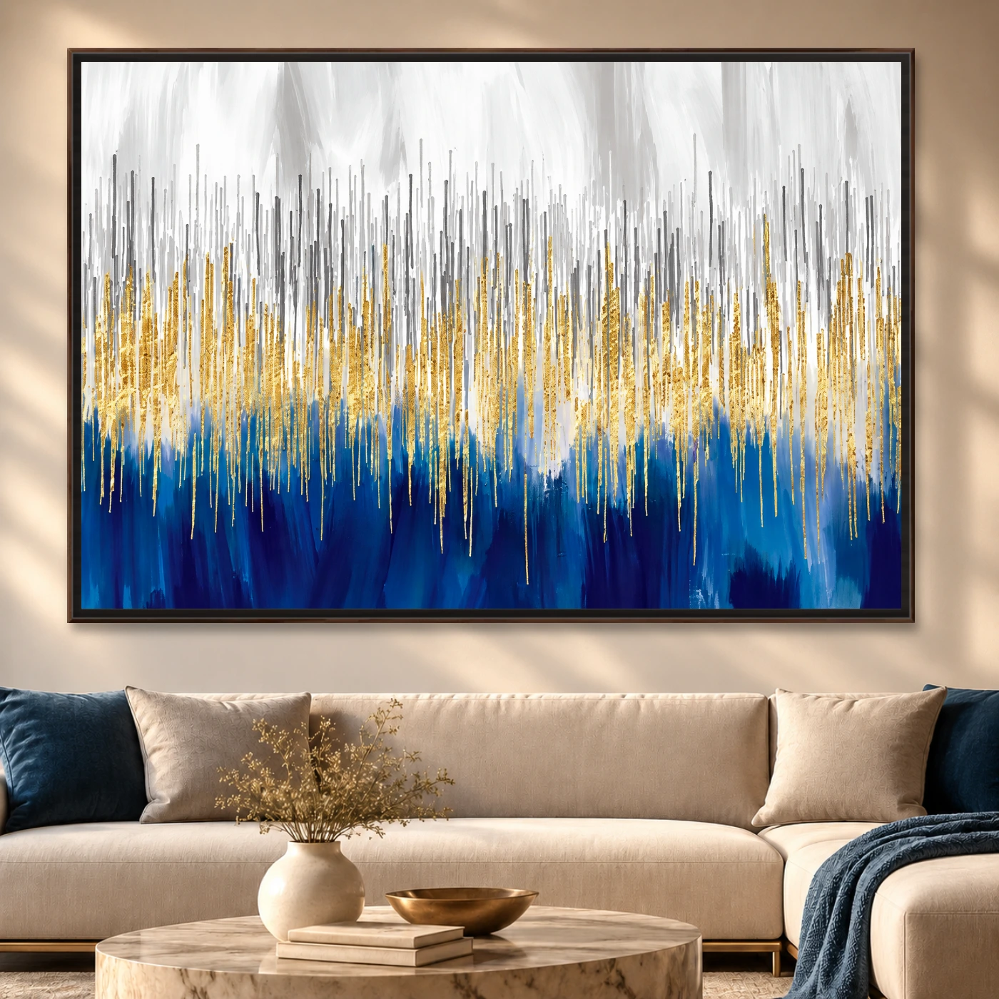 Tableau abstrait OEuvre Variation 227961 Mockup Tableau abstrait OEuvre Variation 227961 Mockup