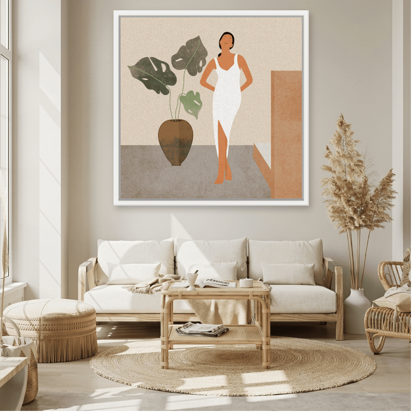 Tableau Abstrait pure elegance Variation 159406 Mockup