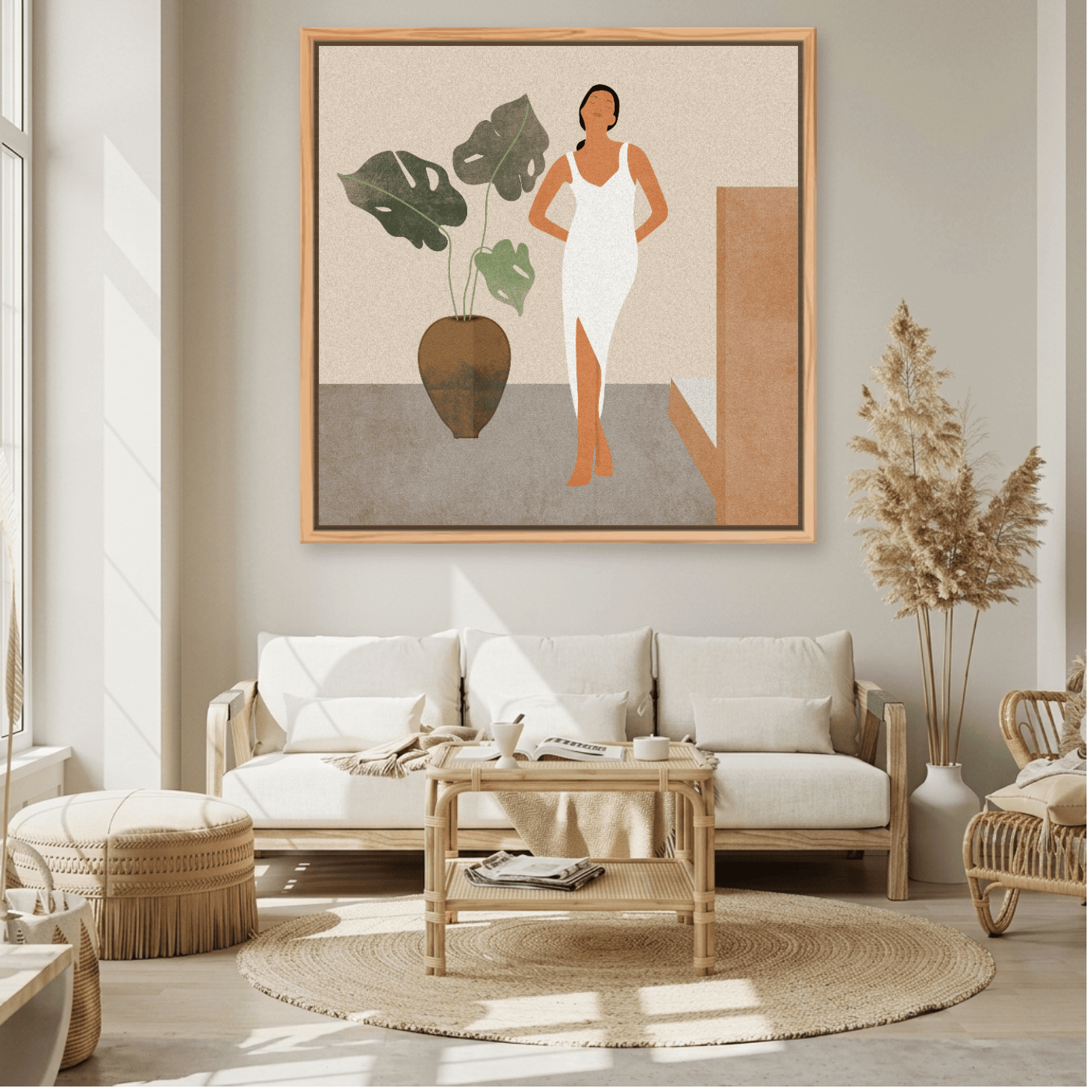 Tableau Abstrait pure elegance Variation 159408 Mockup