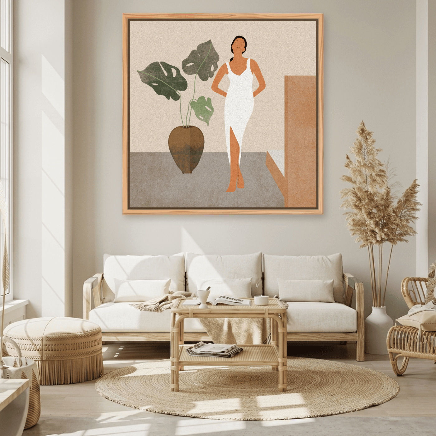 Tableau Abstrait pure elegance Variation 159408 Mockup
