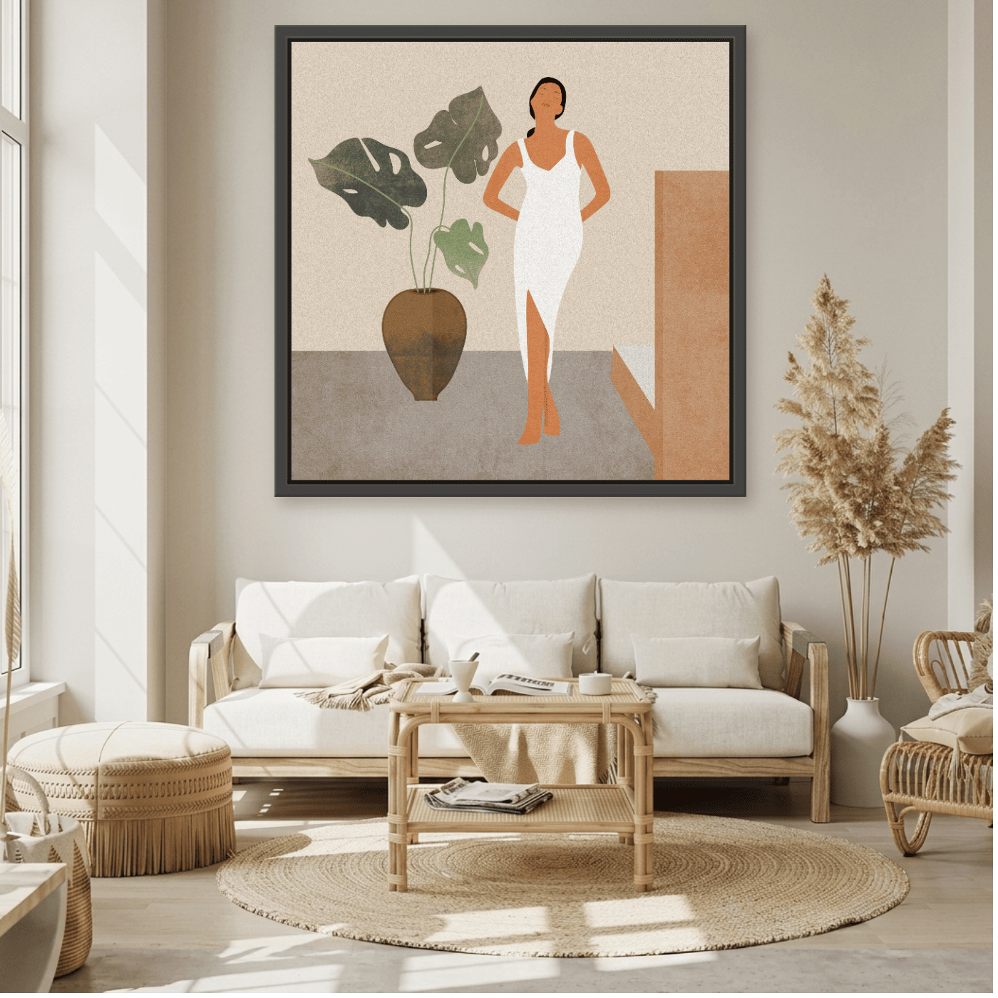 Tableau Abstrait pure elegance Variation 159412 Mockup