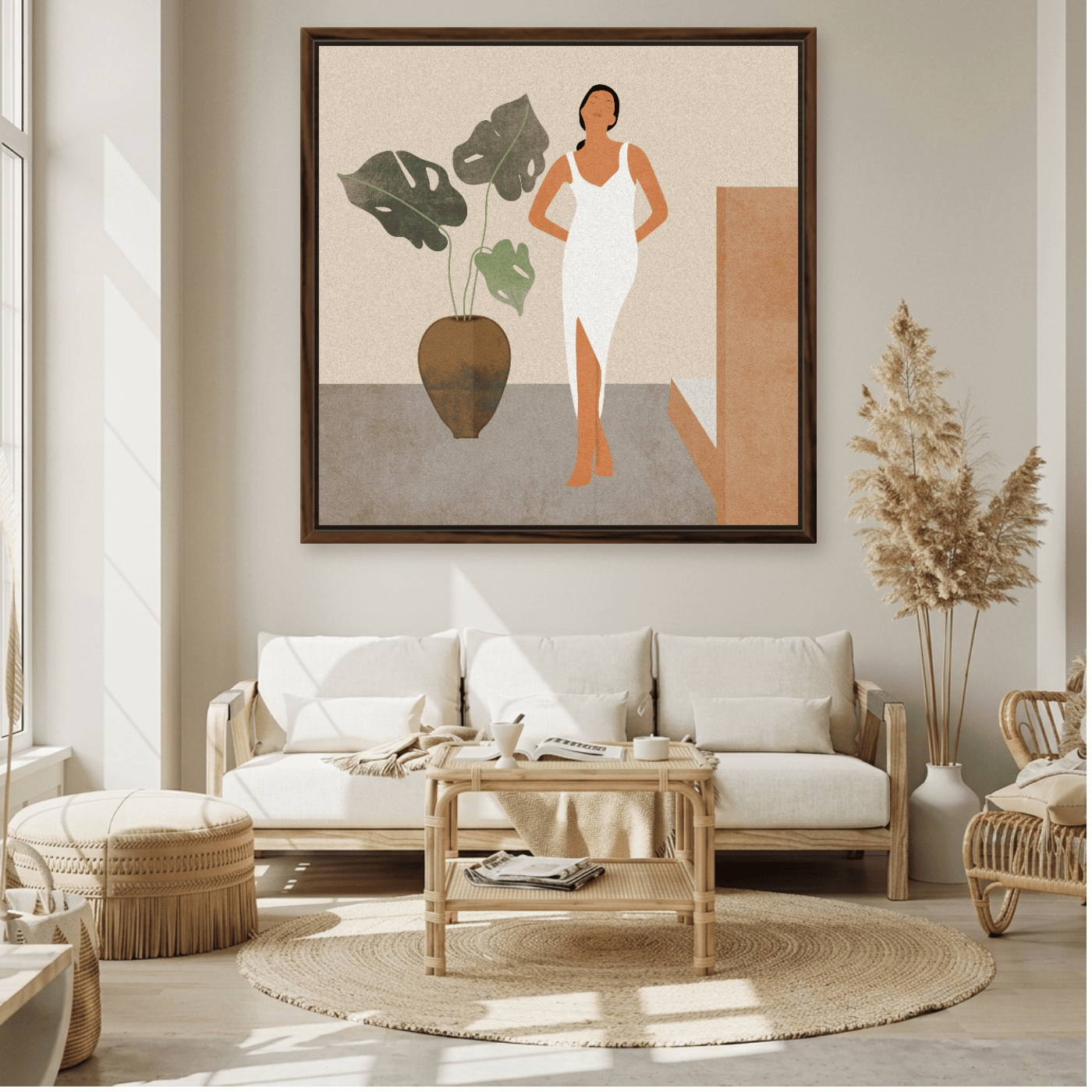 Tableau Abstrait pure elegance Variation 159414 Mockup