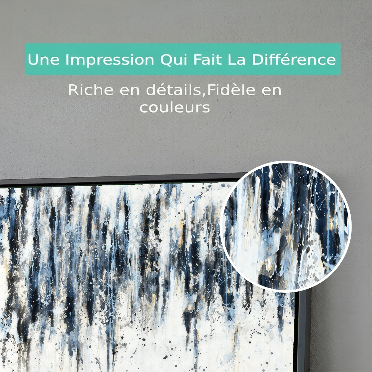 Tableau abstrait splash Premium View Tableau abstrait splash Premium View