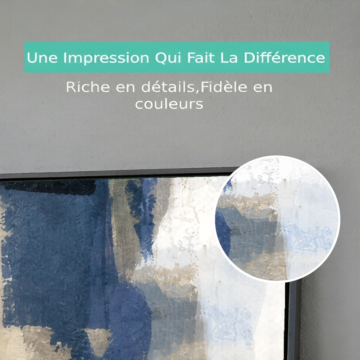Tableau abstrait Triptyque Premium View Tableau abstrait Triptyque Premium View
